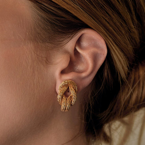 Boucles d'oreilles Other Boucles d'oreilles en Or jaune 18k 58 Facettes DV31134-1