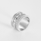 Bague 55 Boucheron - Quatre - Bague en or blanc et diamants 58 Facettes DV31319-1