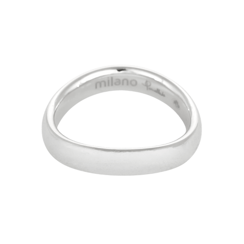 Bague 49 POMELLATO - Élégante bague mouvementée en or blanc 58 Facettes DV31351-3