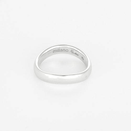 Bague 49 POMELLATO - Élégante bague mouvementée en or blanc 58 Facettes DV31351-3