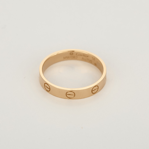 Bague 58 CARTIER - LOVE - Bague en or rose 58 Facettes DV31746-1