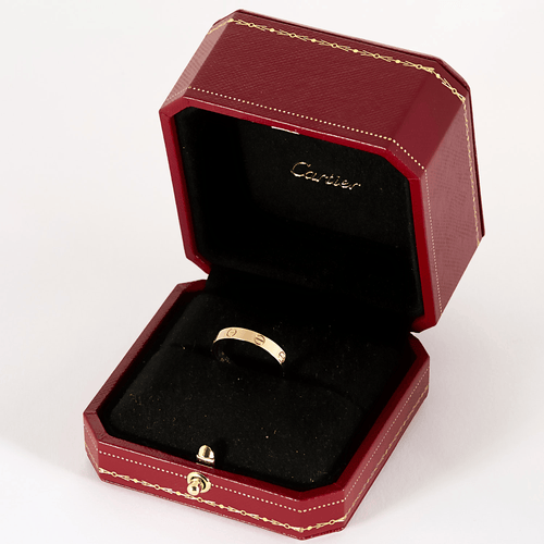 Bague 58 CARTIER - LOVE - Bague en or rose 58 Facettes DV31746-1