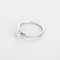 Bague 52 Solitaire en or blanc, diamants 58 Facettes DV31505-1