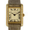 Montre Cartier Montre Tank en or jaune et diamants 58 Facettes DV31731-1