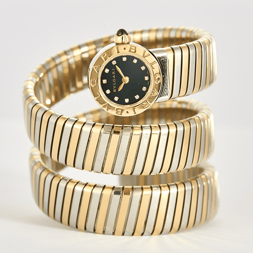 Montre BULGARI - Serpenti - Bracelet montre tubogas ronde 58 Facettes DV28965-1