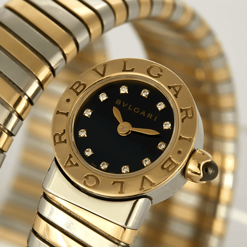 Montre BULGARI - Serpenti - Bracelet montre tubogas ronde 58 Facettes DV28965-1