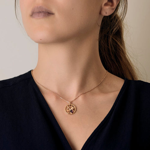 Collier Chaumet Collier  Attrape Moi Si Tu M'Aimes en Or rose 18k Tourmaline and Diamant 58 Facettes DV31763-1