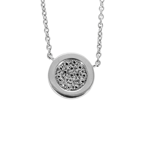 Collier Fred - Miss Fred Moon - Collier en or blanc et diamants 0,30 carat 58 Facettes DV28006-6