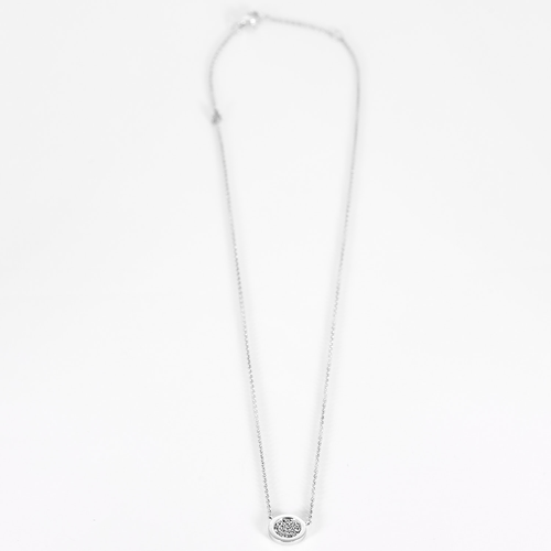 Collier Fred - Miss Fred Moon - Collier en or blanc et diamants 0,30 carat 58 Facettes DV28006-6