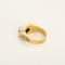 64 Bague en Or jaune 18k grenat  and Saphir 58 Facettes DV2198-4
