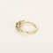 52 Bague en Or jaune 18k Diamant and Zircon 58 Facettes DV31031-1