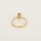 Bague 52.5 Bague en Or jaune 18k Tourmaline and Diamant 58 Facettes DV31571-1