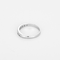 Bague 50 Élégante demie alliance en or blanc et diamants 0,45 carat 58 Facettes DV31286-5