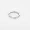 Bague 56 Alliance en platine et diamant 0,06 carat 58 Facettes DV31311-1