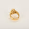 Bague Bague or jaune diamant marquise 4.48 carats et petits diamants 58 Facettes DV31430-3