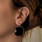 Boucles d'oreilles Pomellato - Victoria - Boucles d'oreilles en or rose, jais 58 Facettes DV28077-13