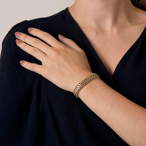 Bracelet Bracelet en Or jaune 18k 58 Facettes DV31127-1