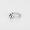 BOUCHERON - Pivoine - Bague en or blanc, diamants