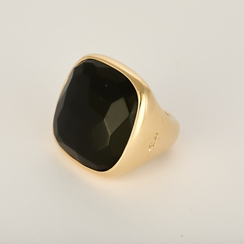 Pomellato - Victoria - Bague en or rose et jais
