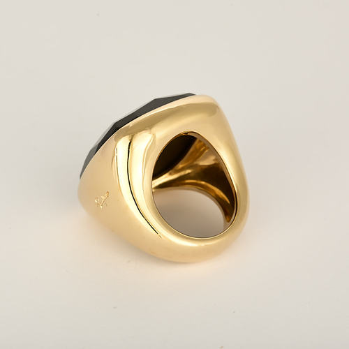 Pomellato - Victoria - Bague en or rose et jais