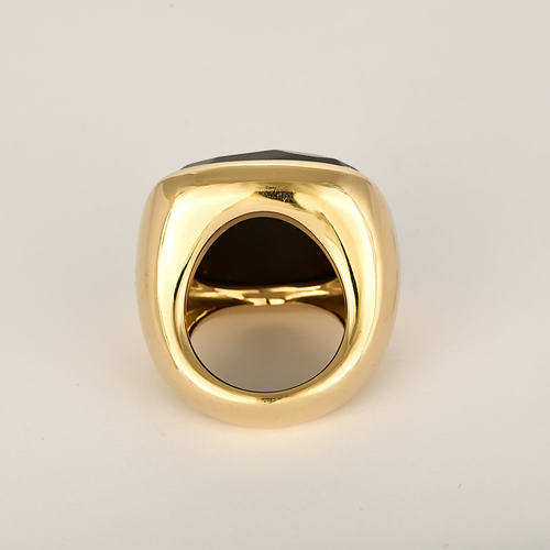 Pomellato - Victoria - Bague en or rose et jais
