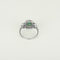 Bague en Or jaune 18k Emeraude and Diamant