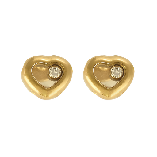 CHOPARD - Happy Diamonds - Amusante boucles d'oreilles en or jaune et diamants