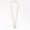 CHOPARD - Happy Diamonds - Élégant collier en or jaune et diamant