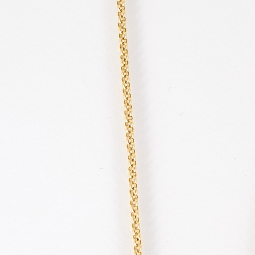 CHOPARD - Happy Diamonds - Élégant collier en or jaune et diamant