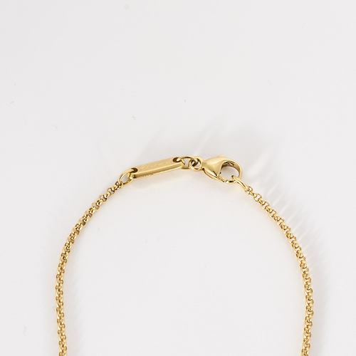 CHOPARD - Happy Diamonds - Élégant collier en or jaune et diamant