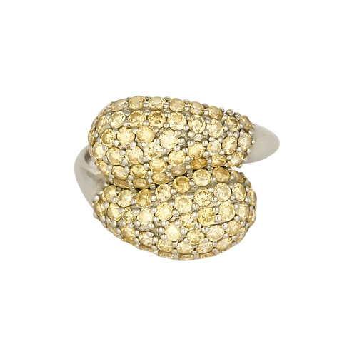Bague en Or jaune 14k Diamant