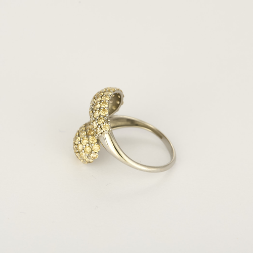Bague en Or jaune 14k Diamant