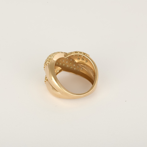 Bague en Or rose 18k Diamant