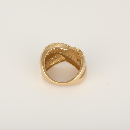 Bague en Or rose 18k Diamant