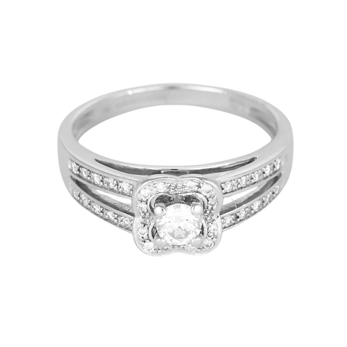 Other Bague en Or blanc 18k Diamant