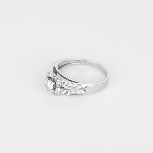 Other Bague en Or blanc 18k Diamant