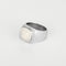 Other Bague en Or blanc 18k Moonstone