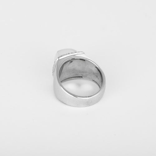 Other Bague en Or blanc 18k Moonstone