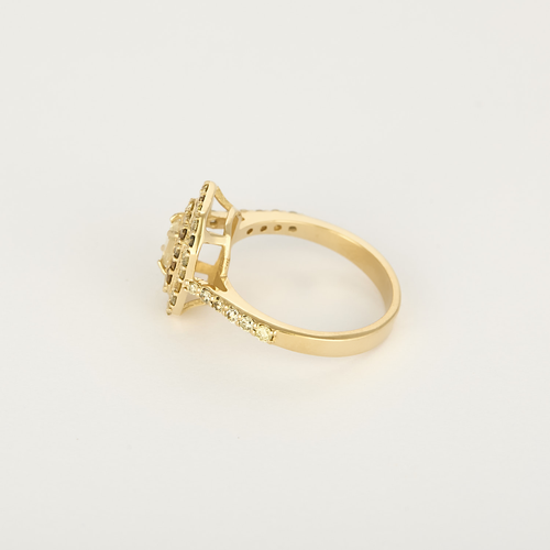 Bague en Or blanc 14k Diamant