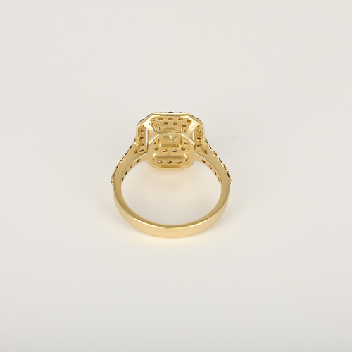 Bague en Or blanc 14k Diamant