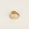 Bague en Or rose 14k Diamant