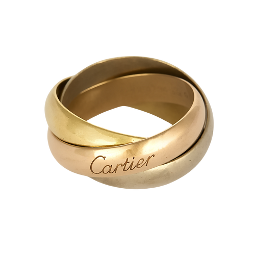 CARTIER - Trinity - Modèle Extra Large - Alliance trois ors