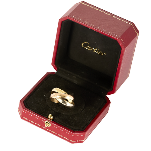 CARTIER - Trinity - Modèle Extra Large - Alliance trois ors