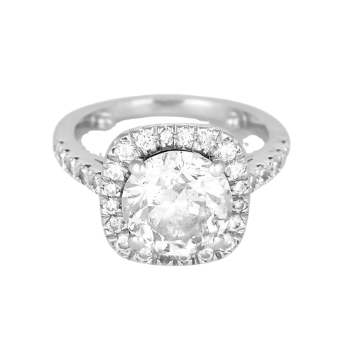 Bague en Or blanc 18k Diamants