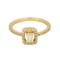 Bague en Or jaune 18k Diamants