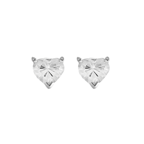 Boucles d'oreilles VAN CLEEF & ARPELS - Boucles d'oreilles puces en or blanc et diamants 58 Facettes DV31731-2