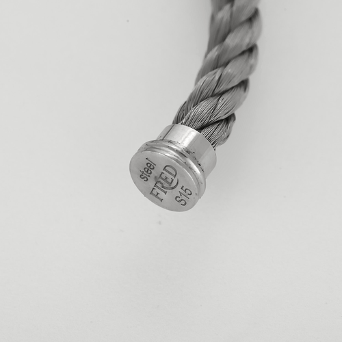 FRED - FORCE 10 - Grand modèle Bracelet en Or blanc 18k