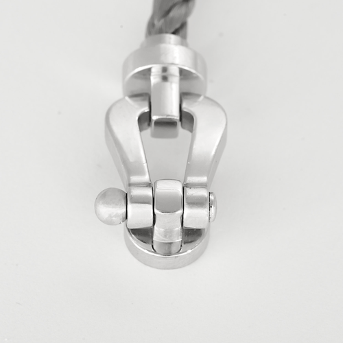 FRED - FORCE 10 - Grand modèle Bracelet en Or blanc 18k