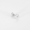 VAN CLEEF & ARPELS - Boucles d'oreilles puces en or blanc et diamants
