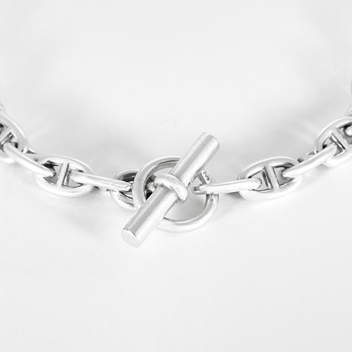 Collier Hermes Collier Chaîne d'Ancre Argent 58 Facettes DV31933-1